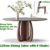 135 cm Dining Table with 6 Chairs.